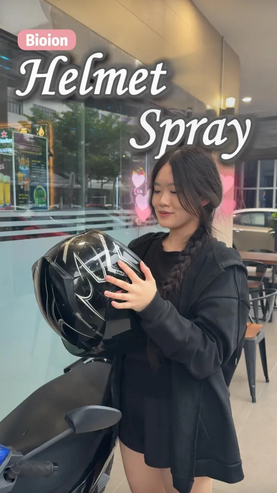 Bioion helmet spray, published on @ono.homefind