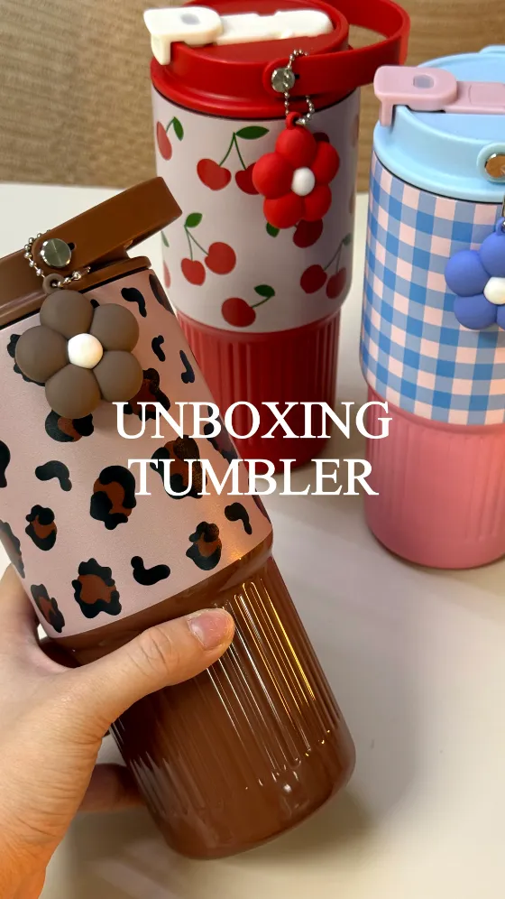 Unboxing a tumbler, published on @ono.homefind