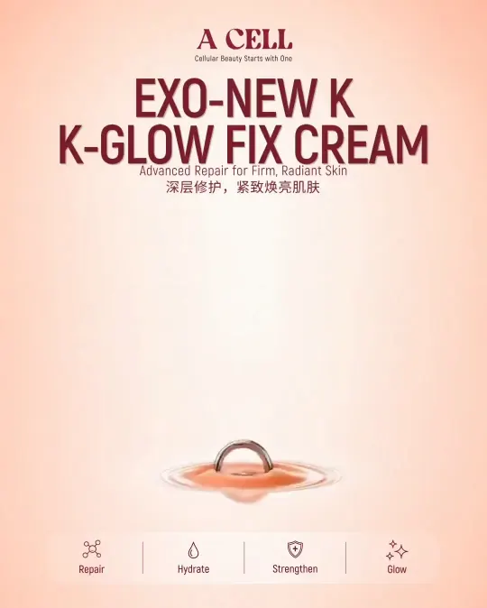 Skincare client work: a cream presented as a social graphic